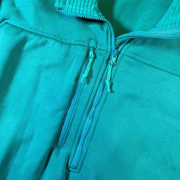 Orvis Teal Quarter-Zip Pullover - Picture 3 of 10